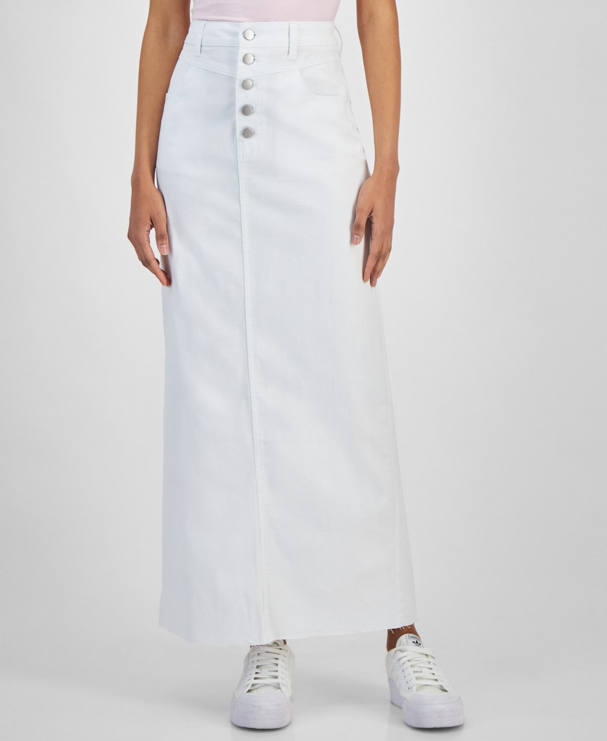 TINSELTOWN Size 7 White Skirt
