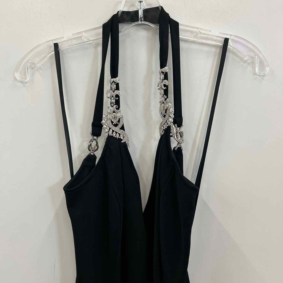 Cache Size 4 Black Preloved Dress