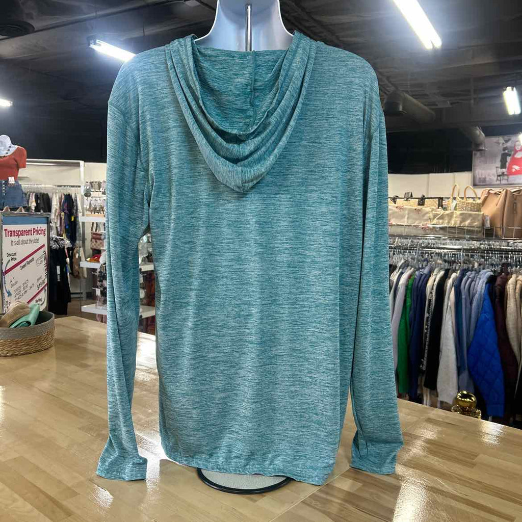 Maui and Sons Size XXL Teal Preloved MENS Long Sleeve Shirt