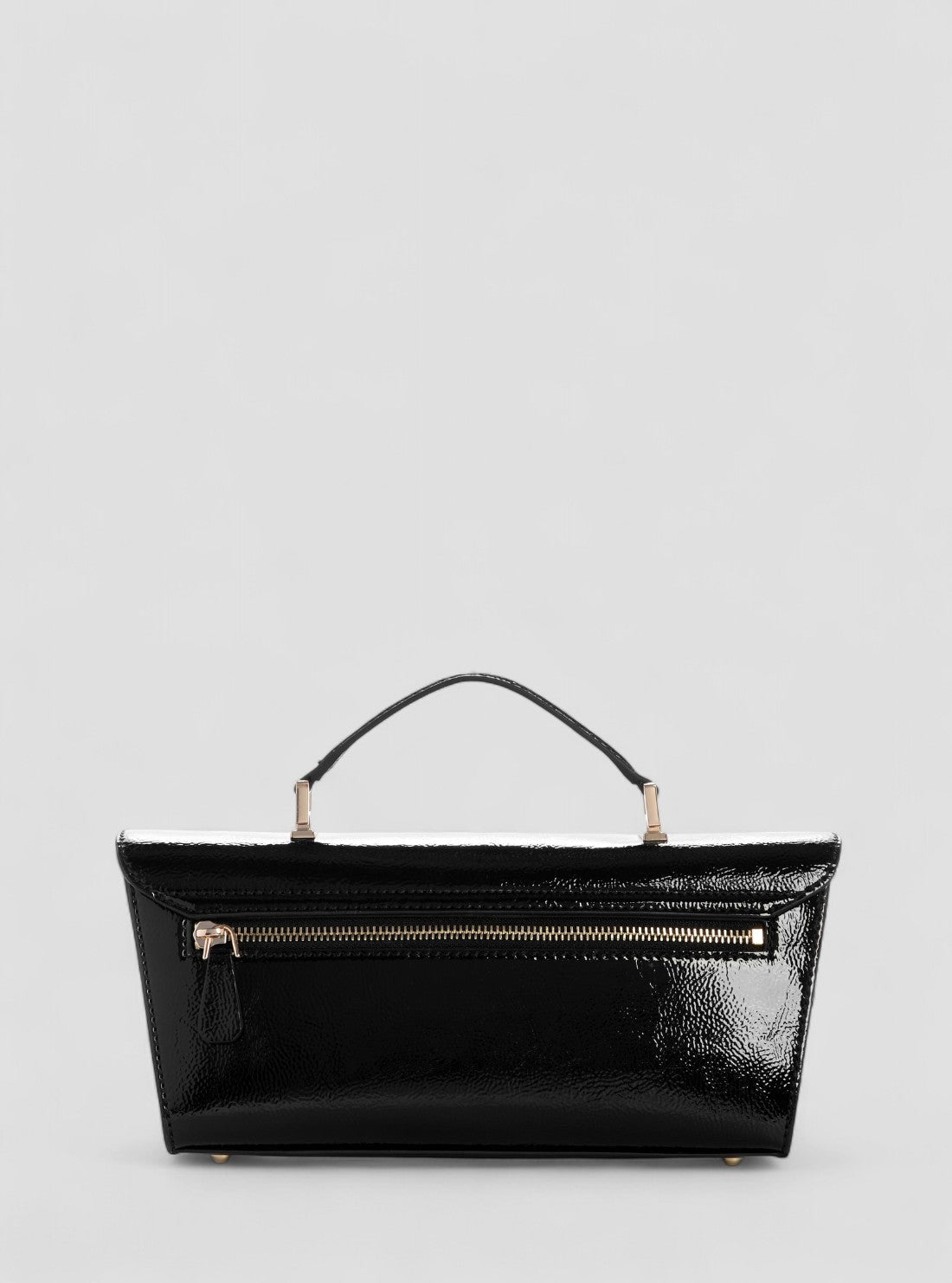 GUESS Black Cirene Top Handle Flap Bag