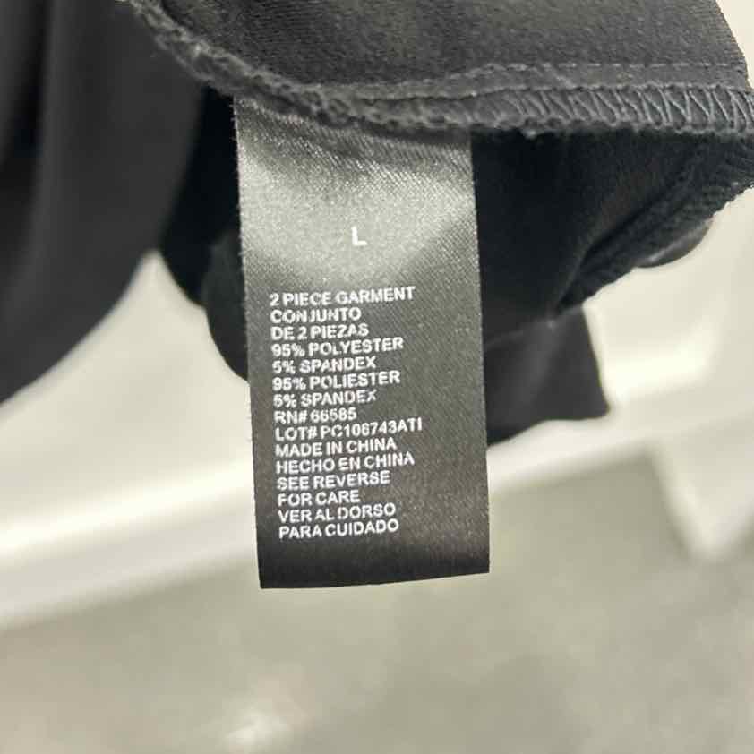 Perceptions Size L Black Preloved Dress