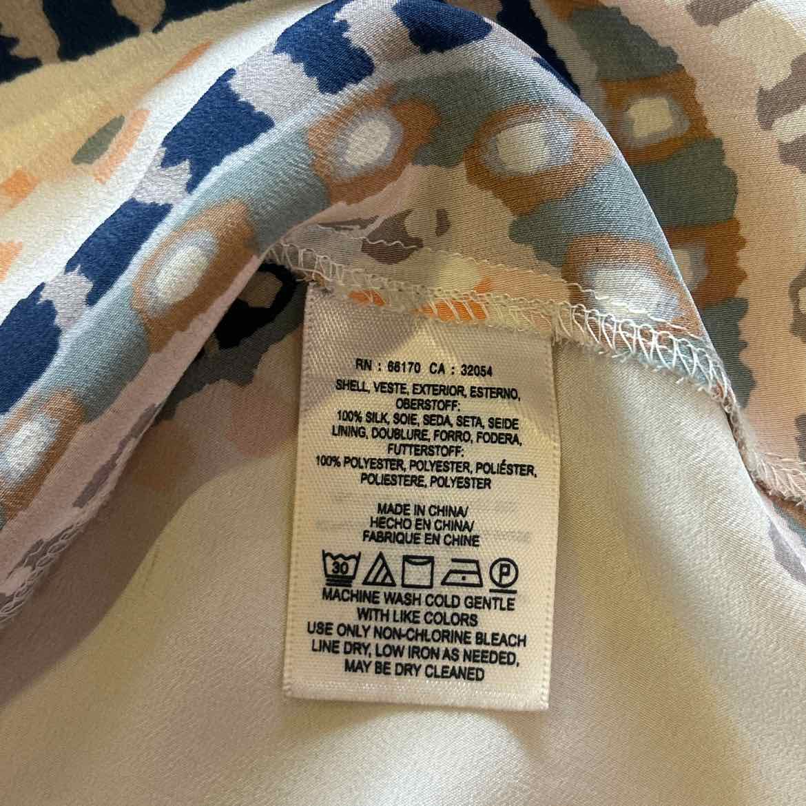 HD Paris Size 8 Beige Silk Preloved Tank
