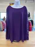Iman Size 3X Purple Blouse
