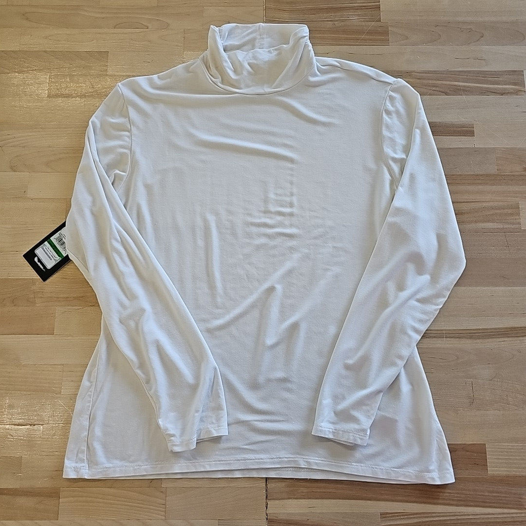 Jones New York Size PL White New Turtleneck