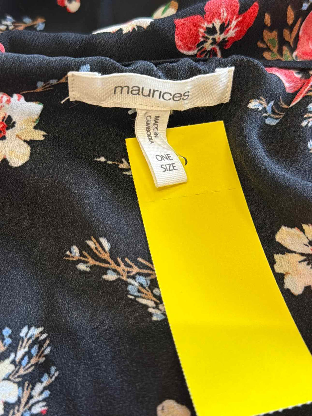 Maurices Size OS Black Duster