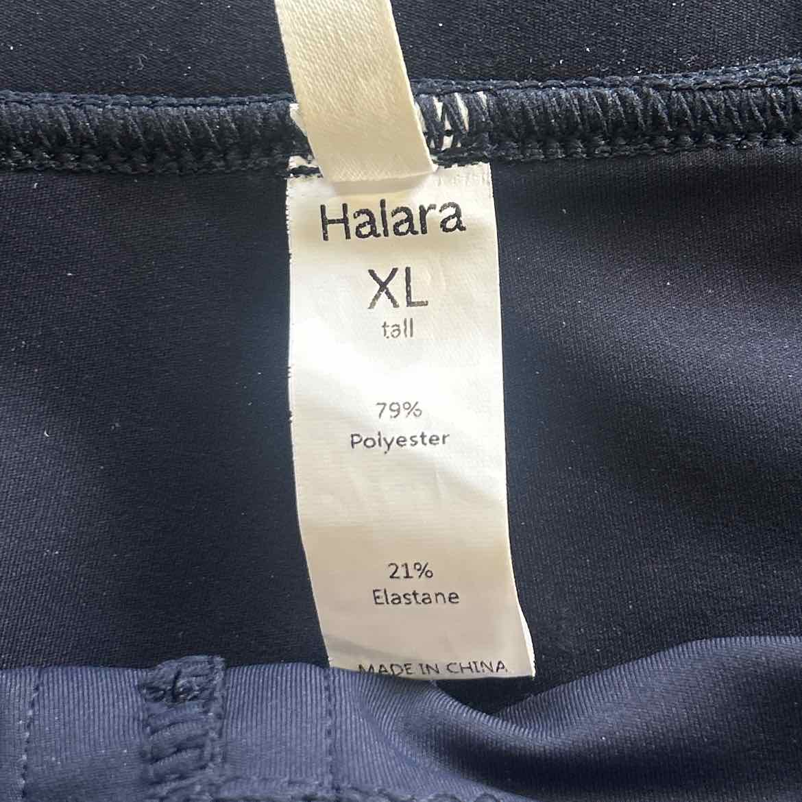 Halara Size XLT Blue Polyester Elastane Preloved Athletic Pants