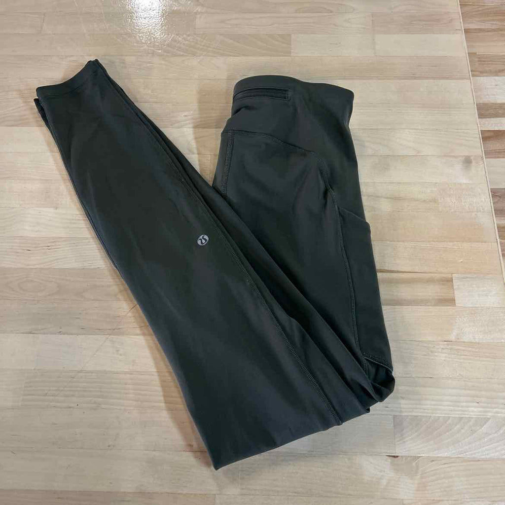 LuluLemon Size 4 Green Preloved athletic leggings