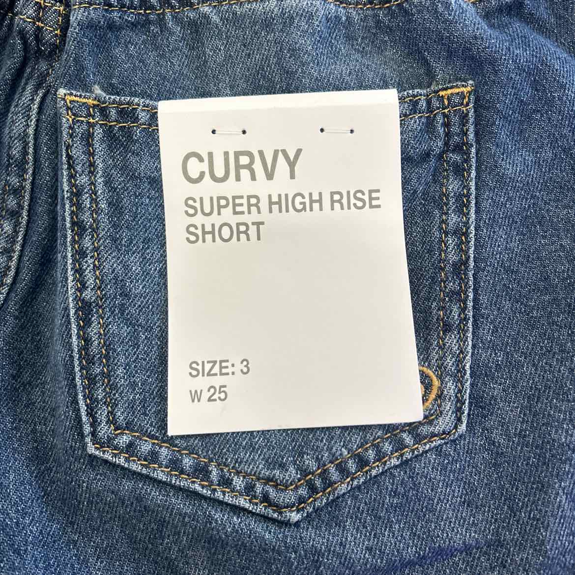 Indigo Rein Juniors' Distressed Drawstring Denim Shorts - Dark Wash - 3