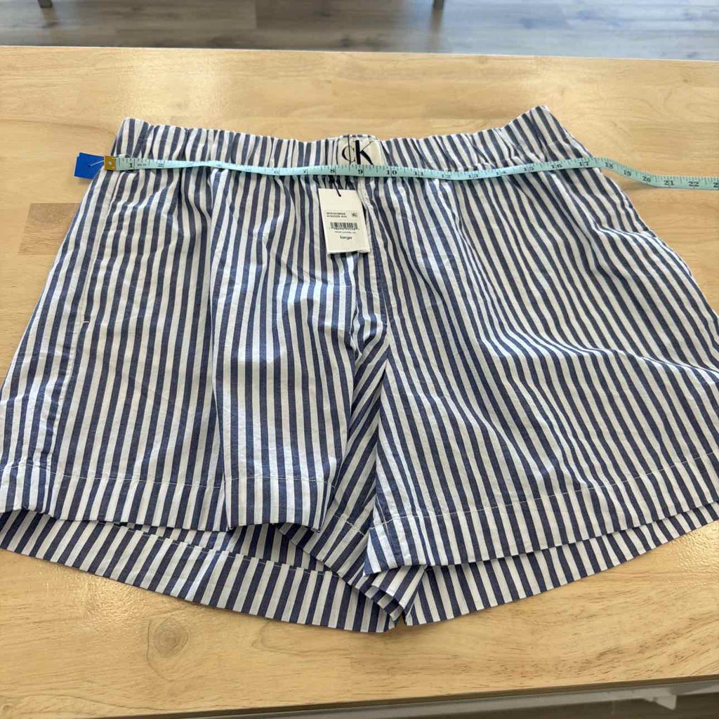 Calvin Klein Women Size L Blue New Shorts