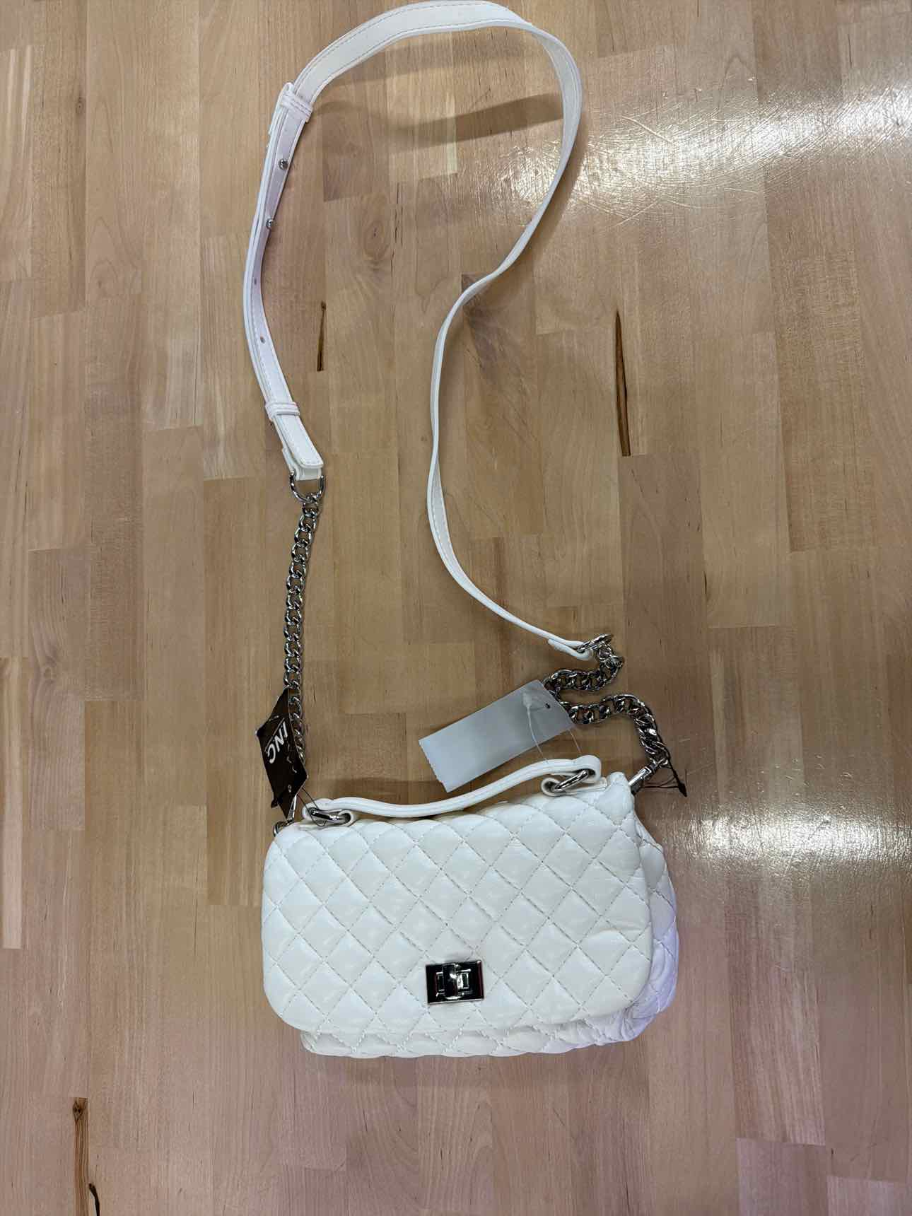 INC White Crossbody