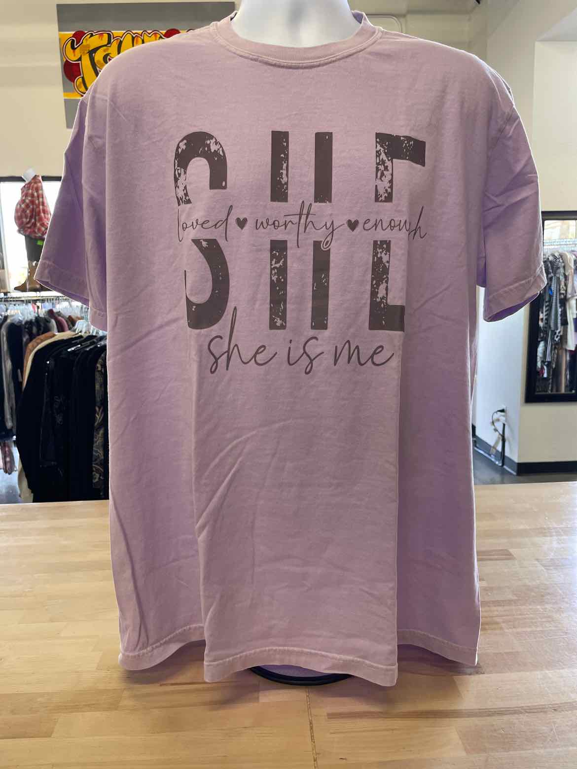 Comfort Colors Size XL Purple T-shirt