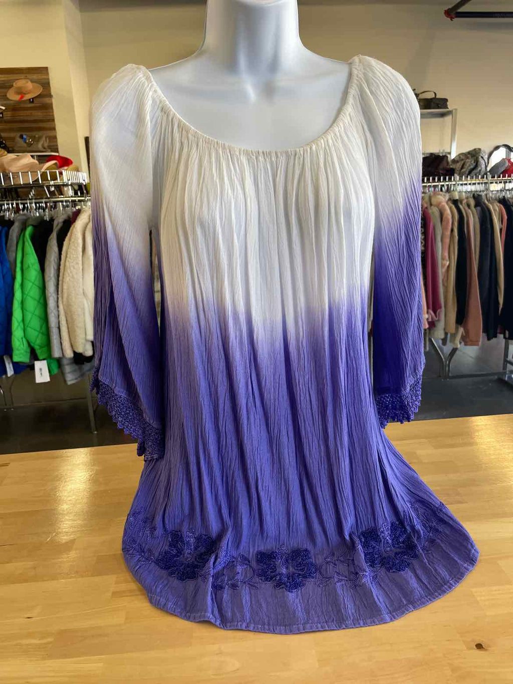 raya sun Size M Purple Blouse