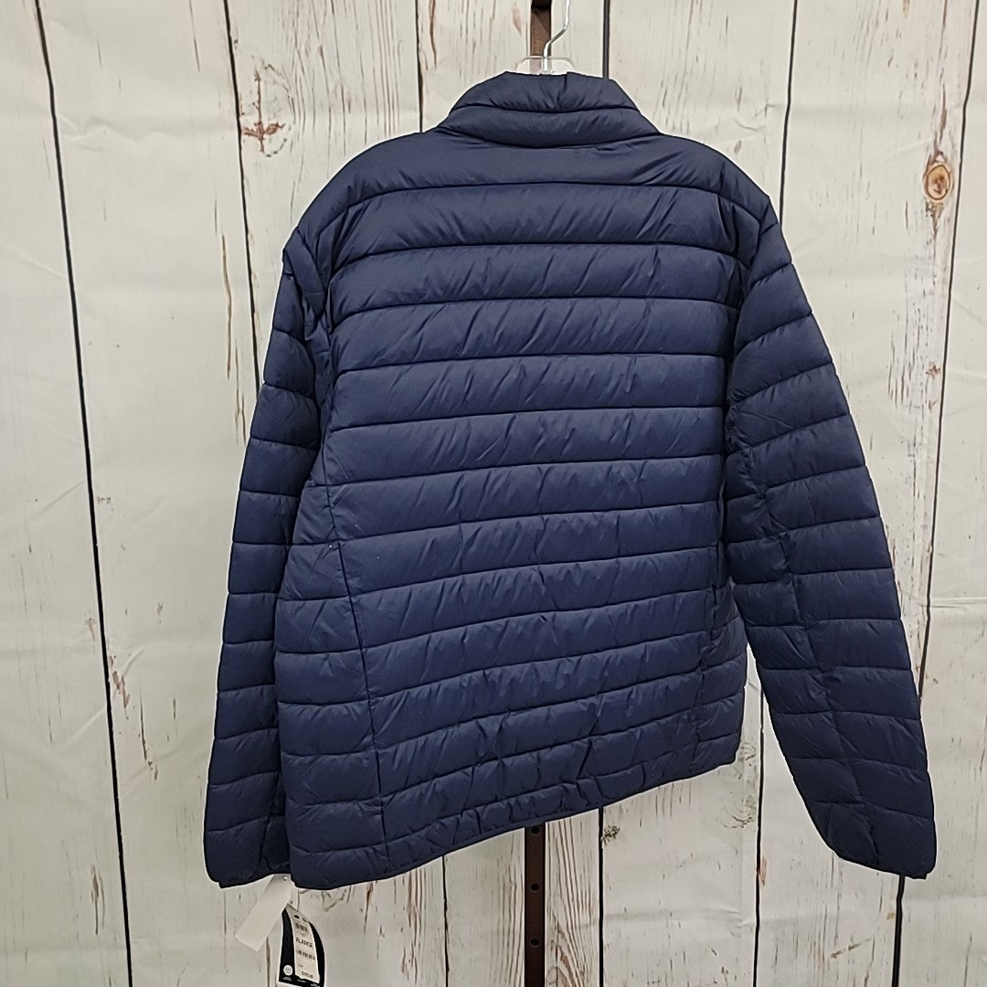 Club Room Size XL Navy  Quilted Packable Puffer Jacket NWT