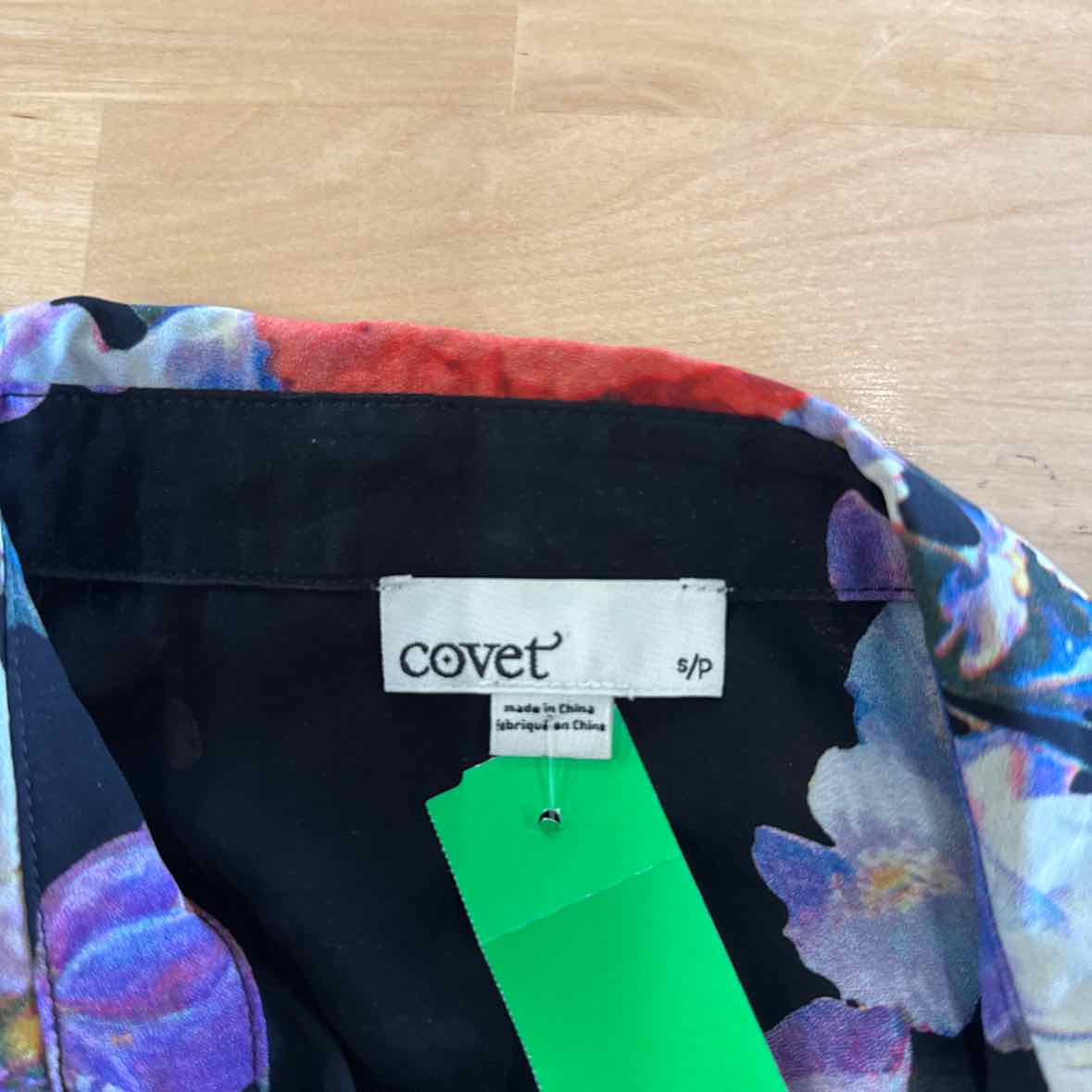 Covet Size SP Multi-Color Button Down Shirt