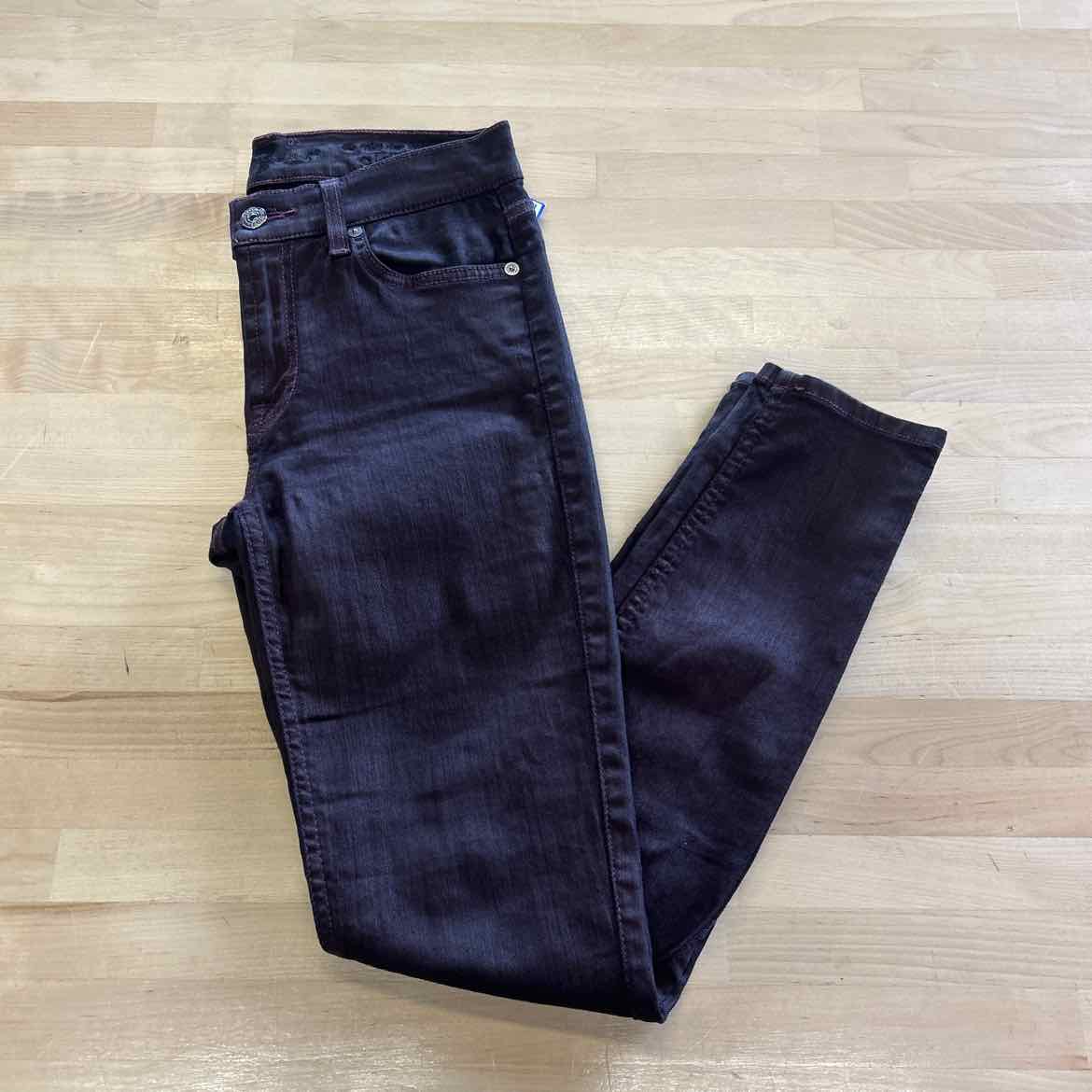 7 for all mankind Size 26 Wine Jeans