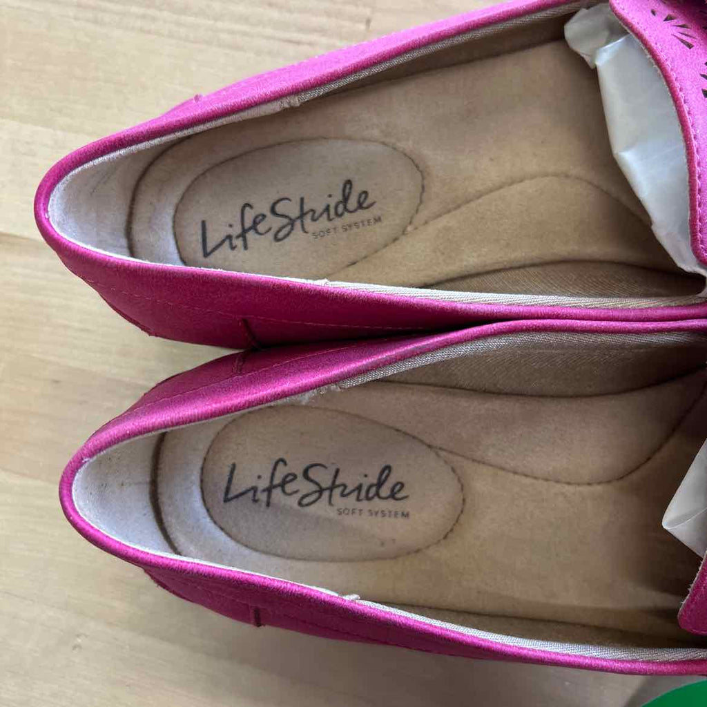 Life Stride Size 9.5 Pink Preloved Loafers