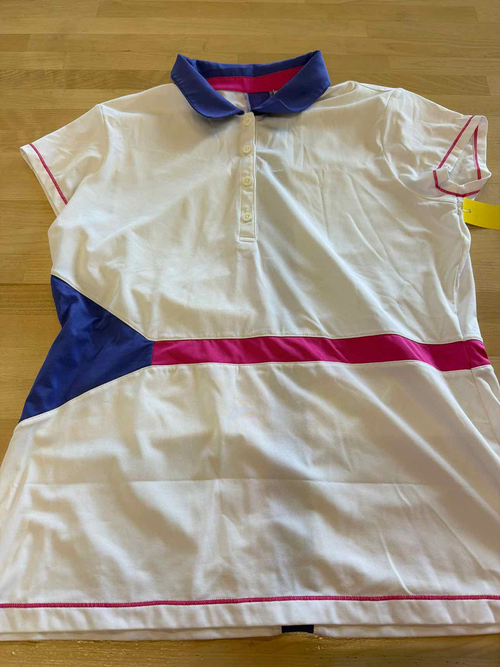 EP Pro Size L White Polo