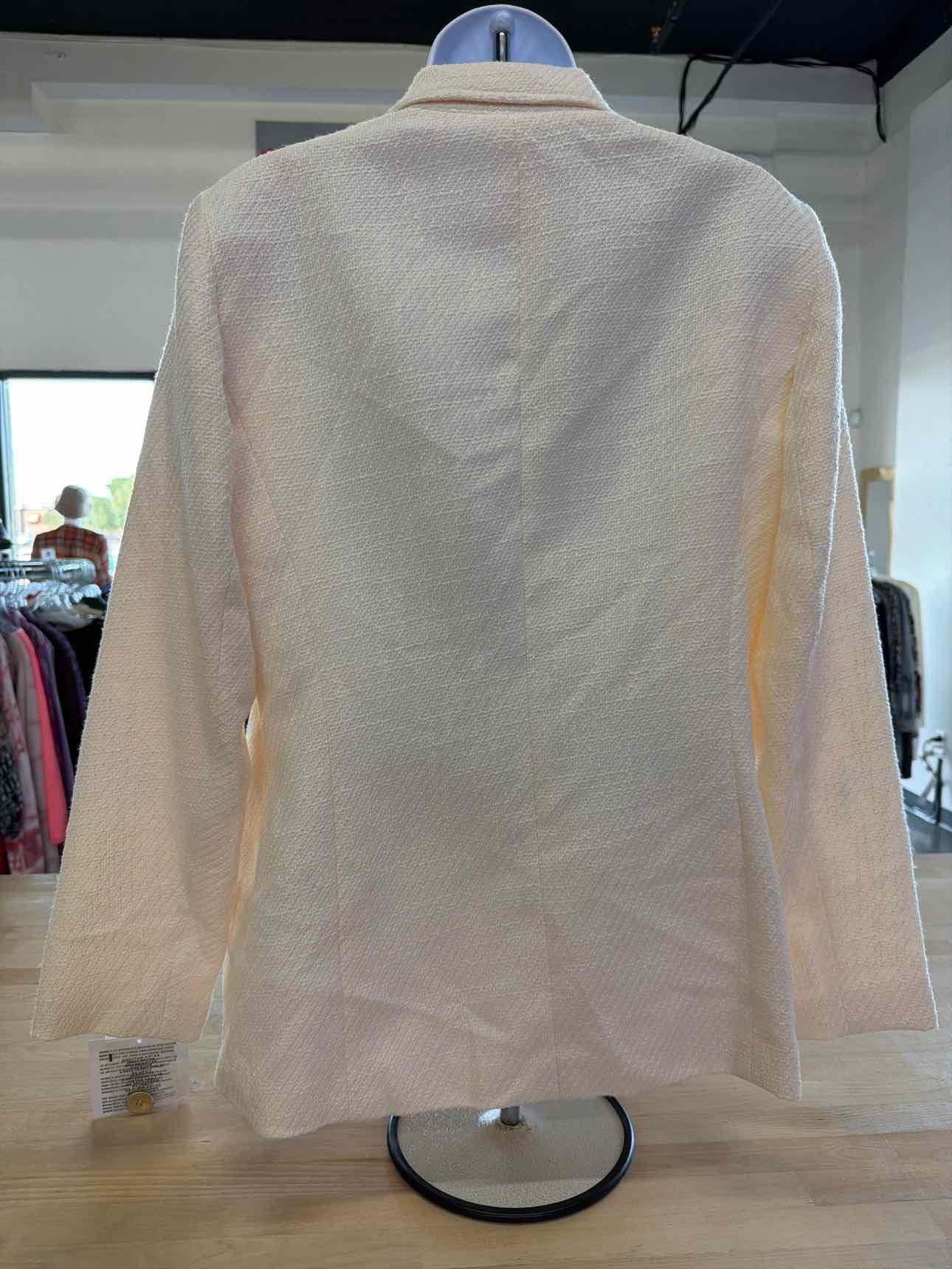 Bar III Size L White Blazer