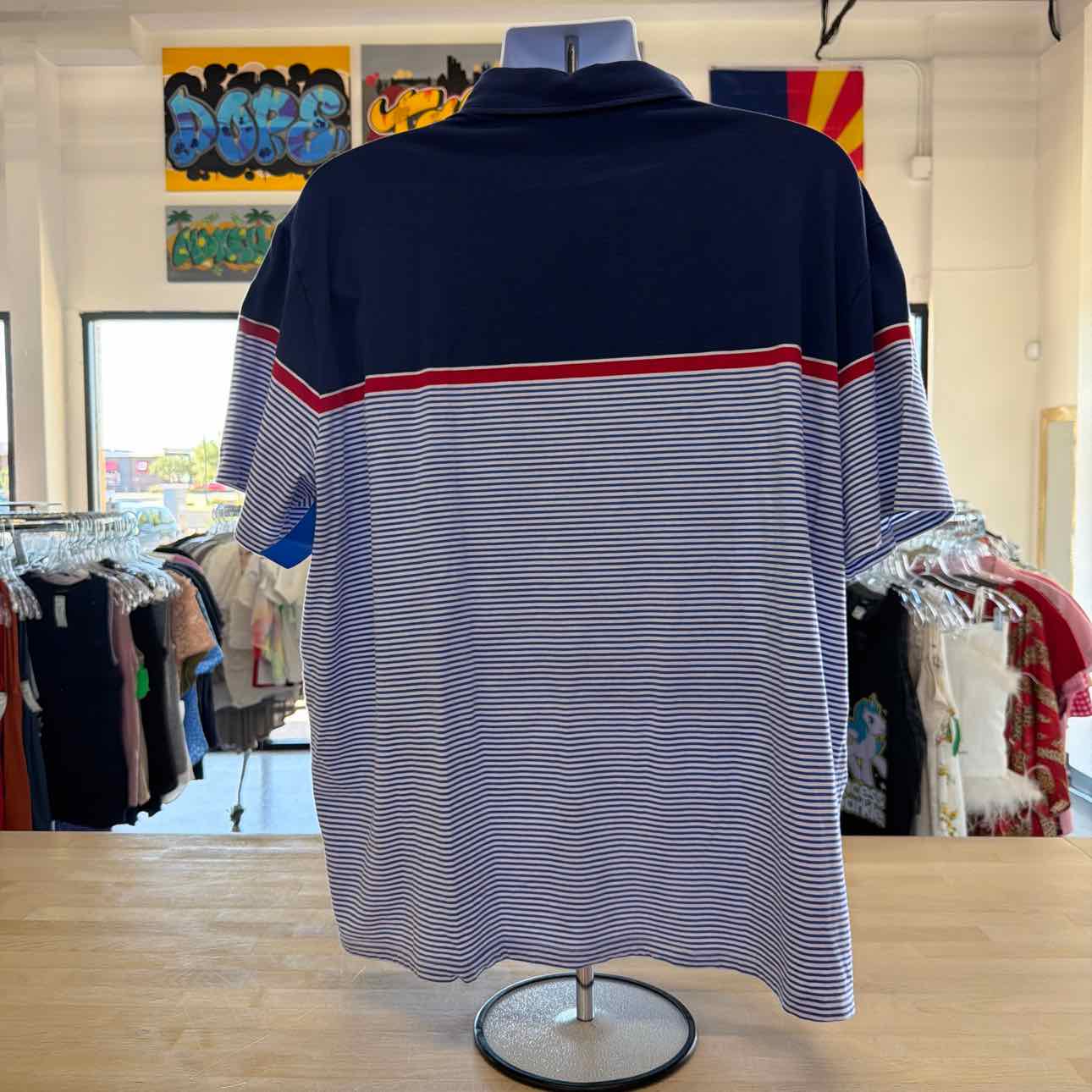 Vineyard Vines Size XXL Blue Preloved MENS Polo