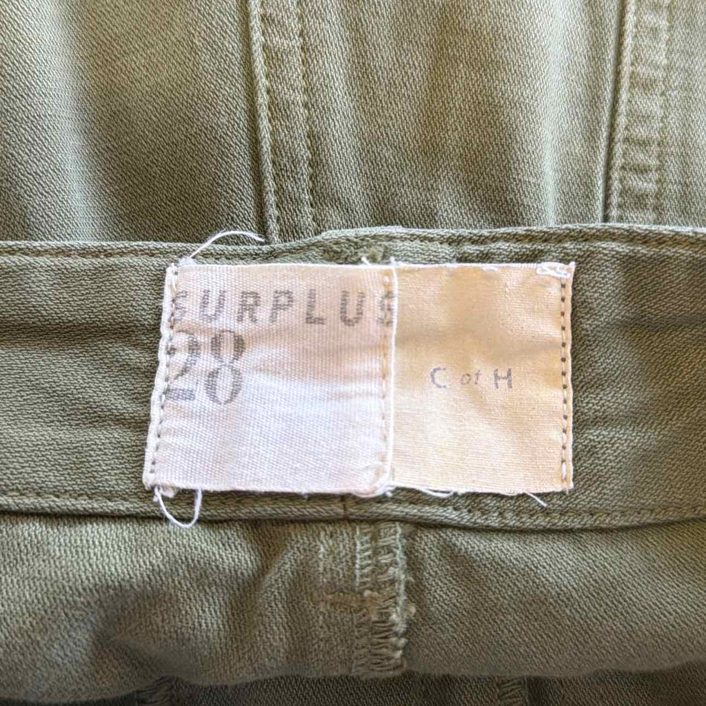 C of H Size 28 Green Preloved Shorts