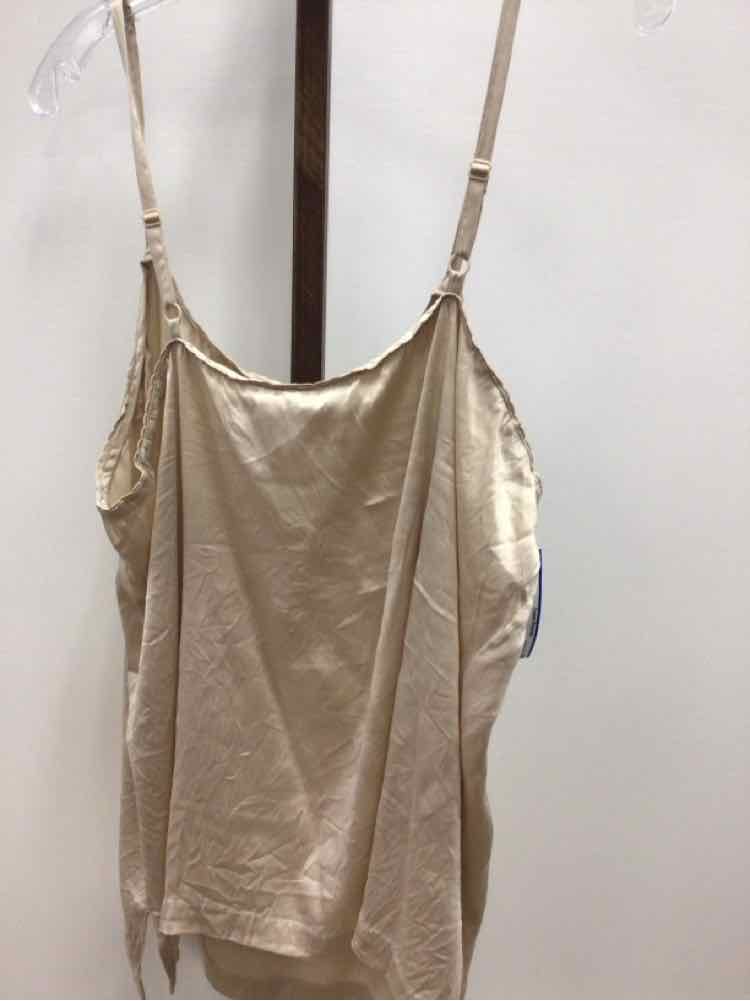 Chico's Size 3 Tan Preloved Tank