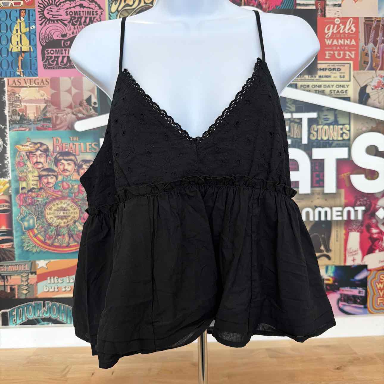Self E Size XL Cotton Babydoll Tank