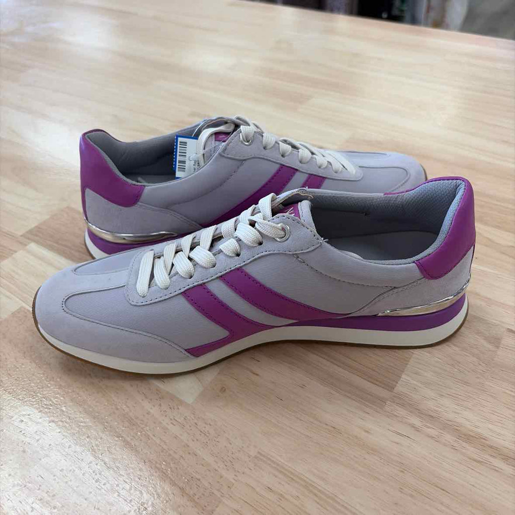 alizernatur Size 9 Naturalizer Lorena Women's Shoes Iced Lilac Fabric & Suede