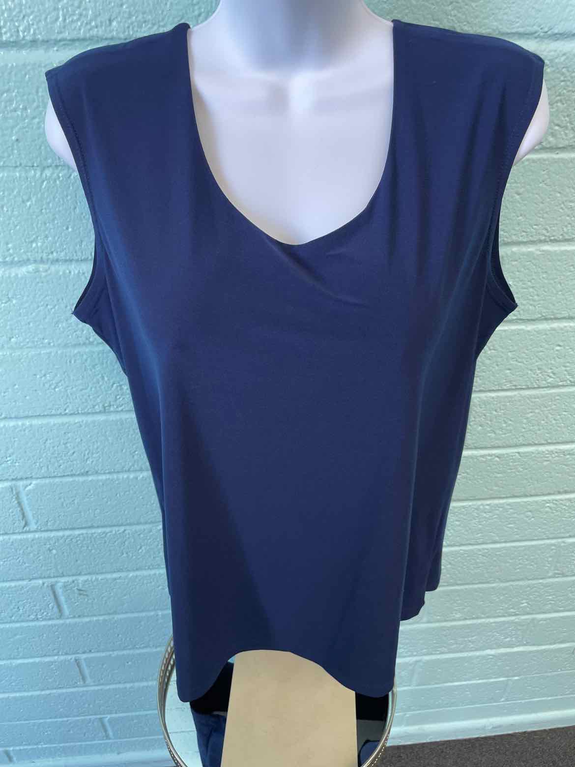 Allison Daley Size M Navy Sleeveless