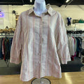 Lemongrass Size XL Pink Preloved Button Down LS
