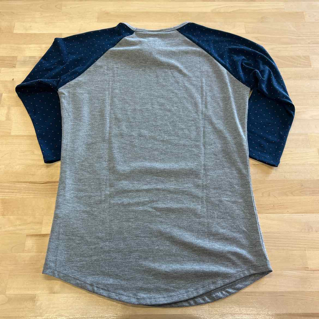 LulaRoe Size XS Gray Long Sleeve