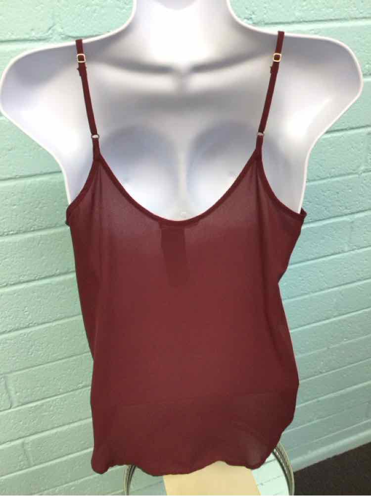 Lush Size XS Burgundy Tank