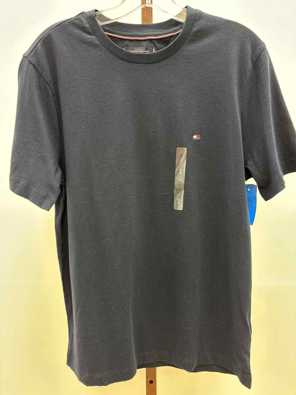 Tommy Hilfiger Size S Regular-Fit Essential T-Shirt - Desert Sky