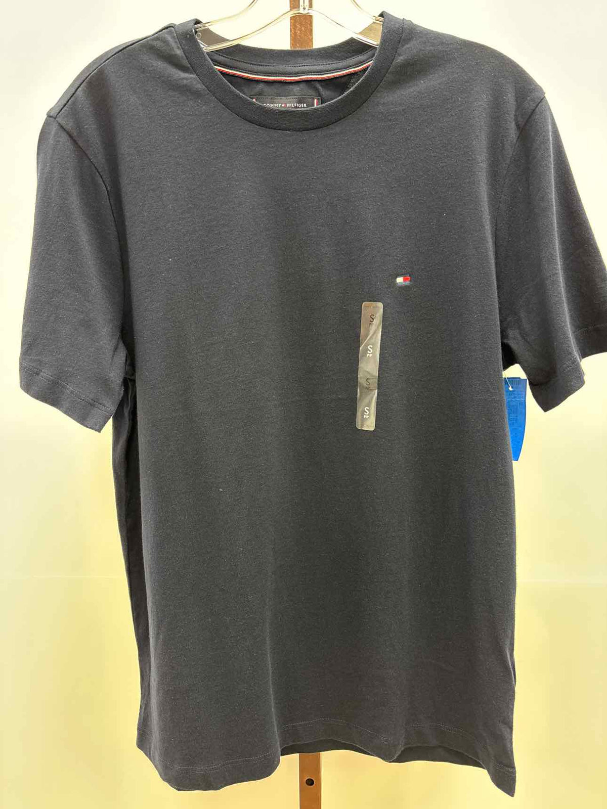 Tommy Hilfiger Size S Regular-Fit Essential T-Shirt - Desert Sky