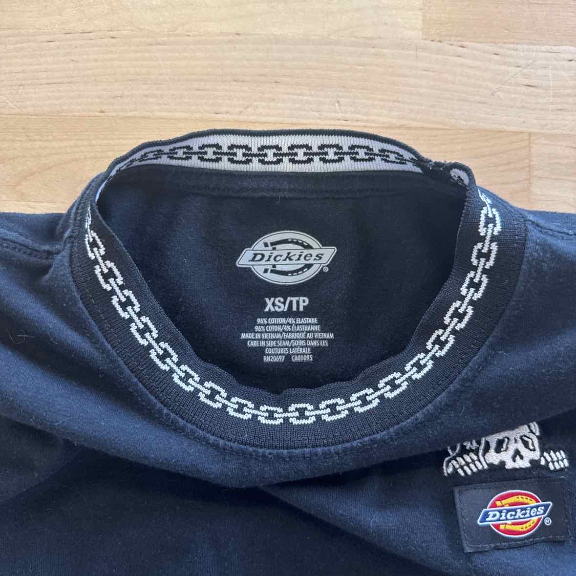 Dickies Size XS Black Preloved Shirt