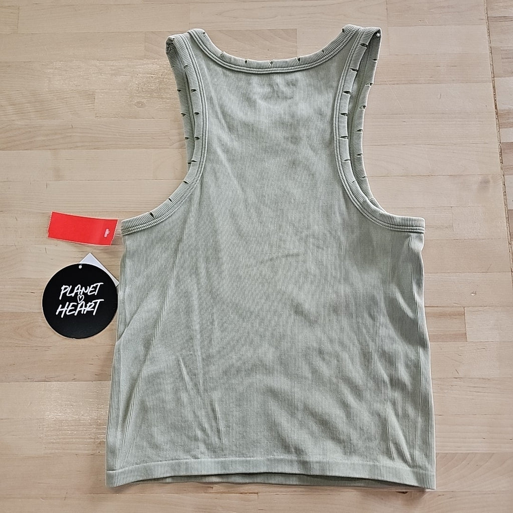 Planet Heart Size L Green New Tank