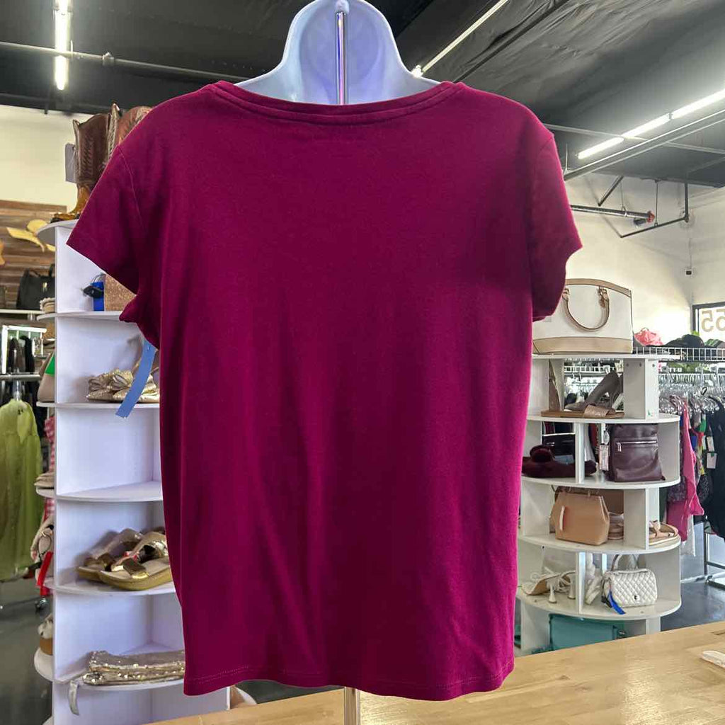 Liz Claiborne Size L Plum Preloved Shirt