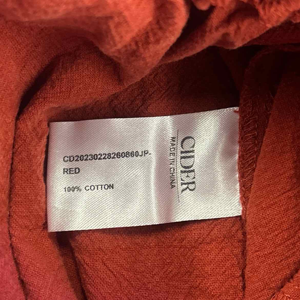 Cider Size XXS Orange Preloved Jumper