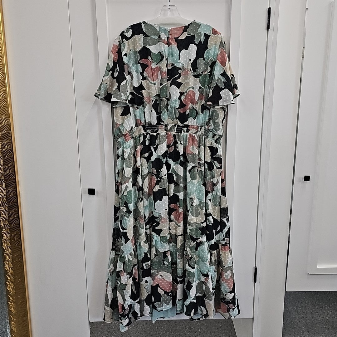 Kasper Size 20W Teal New Dress