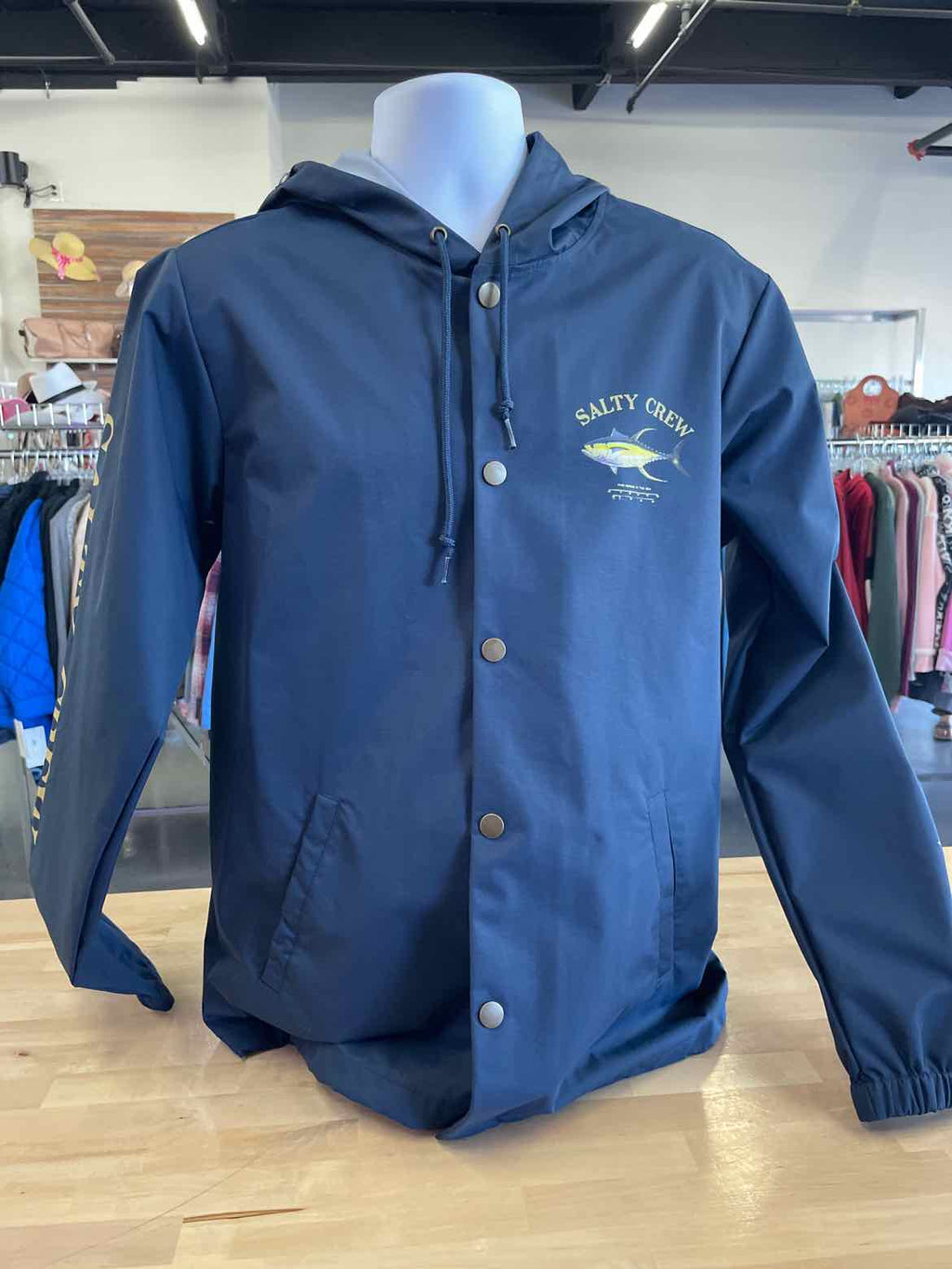 Salty Crew Size M Navy MENS Jacket