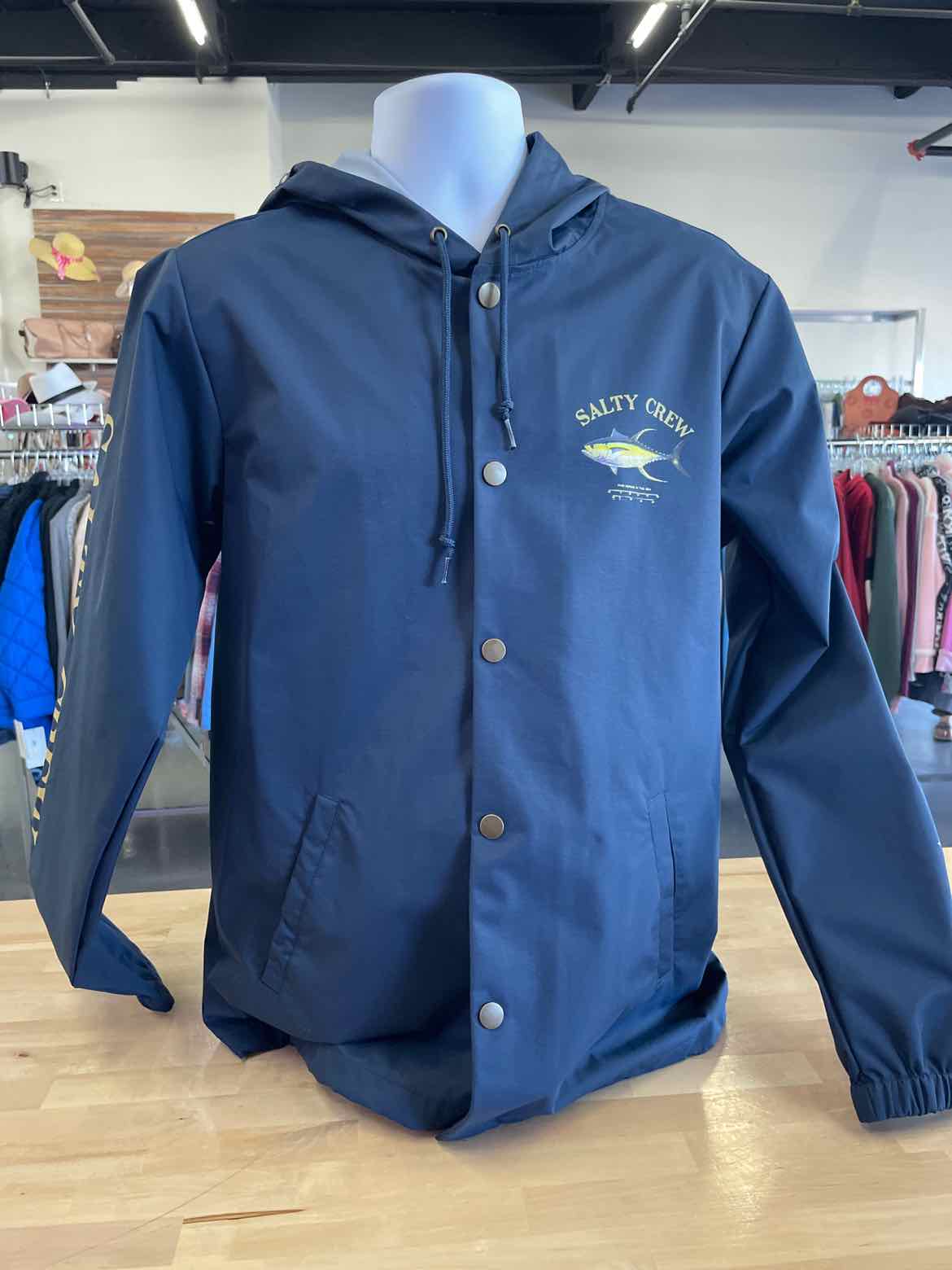 Salty Crew Size M Navy MENS Jacket
