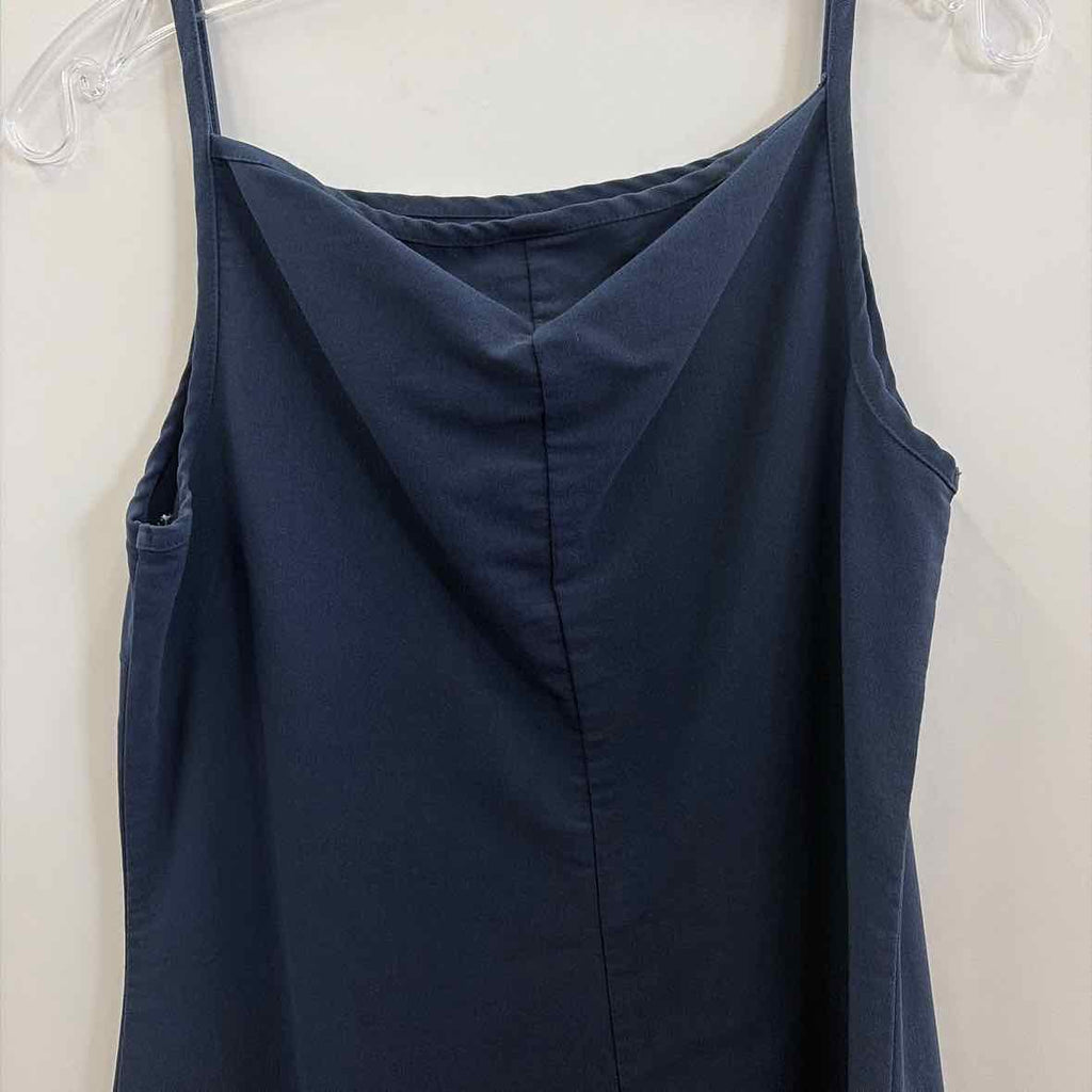 French Curve Size L Navy Preloved Dress