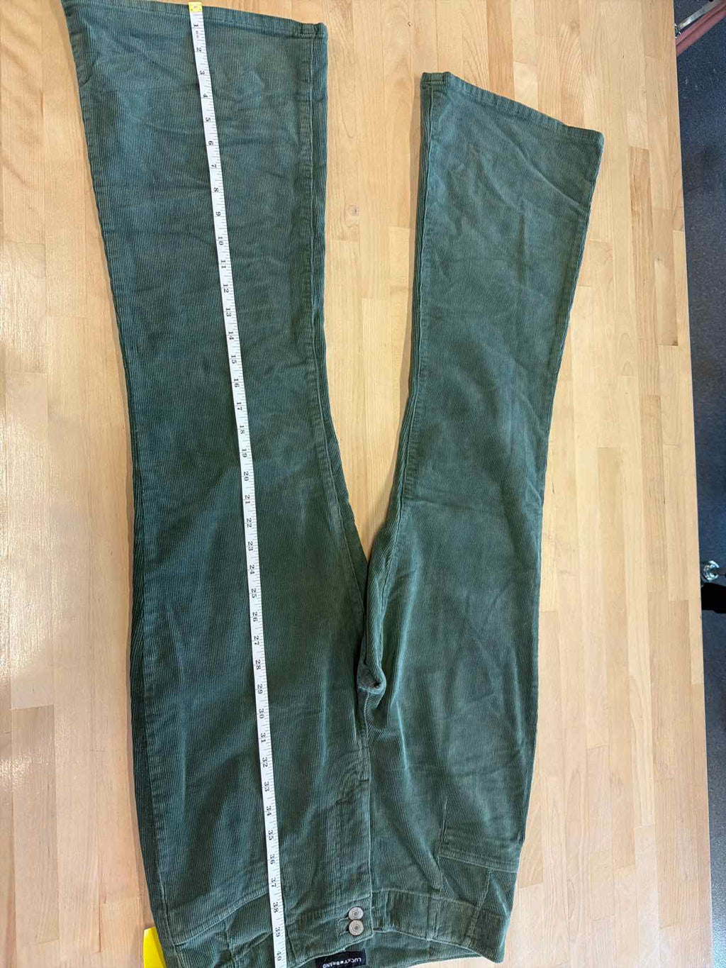 Lucky Brand Size 12 Green Pants