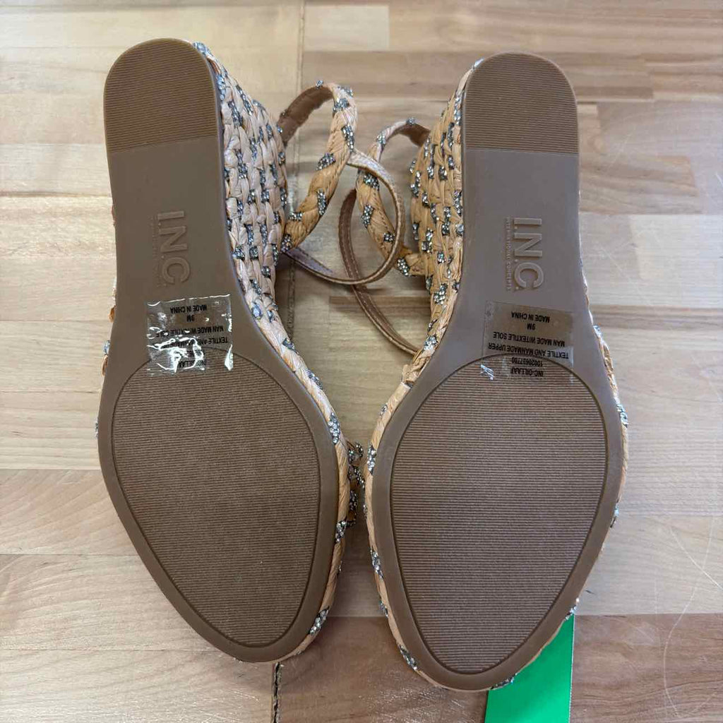 I.n.c. International Concepts Women's Gillaa Espadrille Wedge Sandals - 9