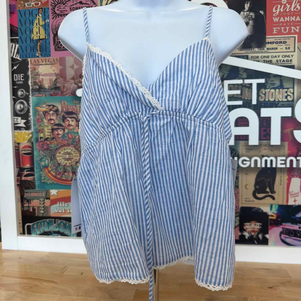 Madden Girl Size XL Cotton Babydoll Top