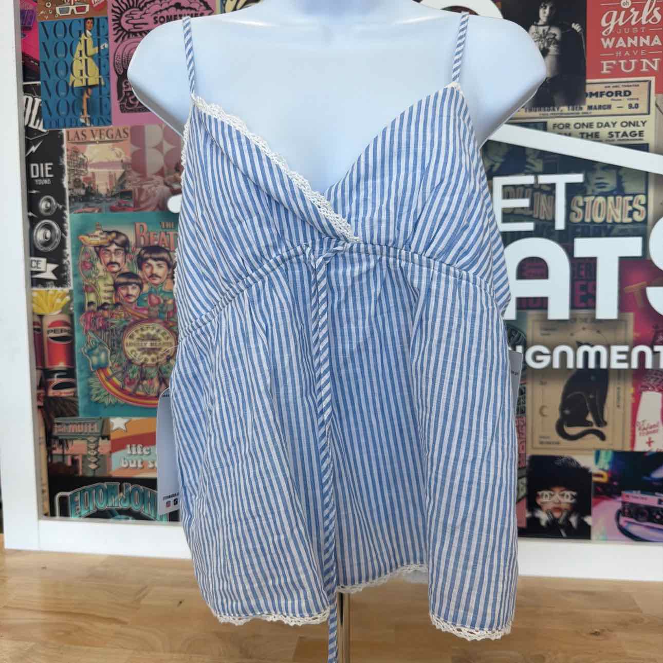 Madden Girl Size XL Cotton Babydoll Top