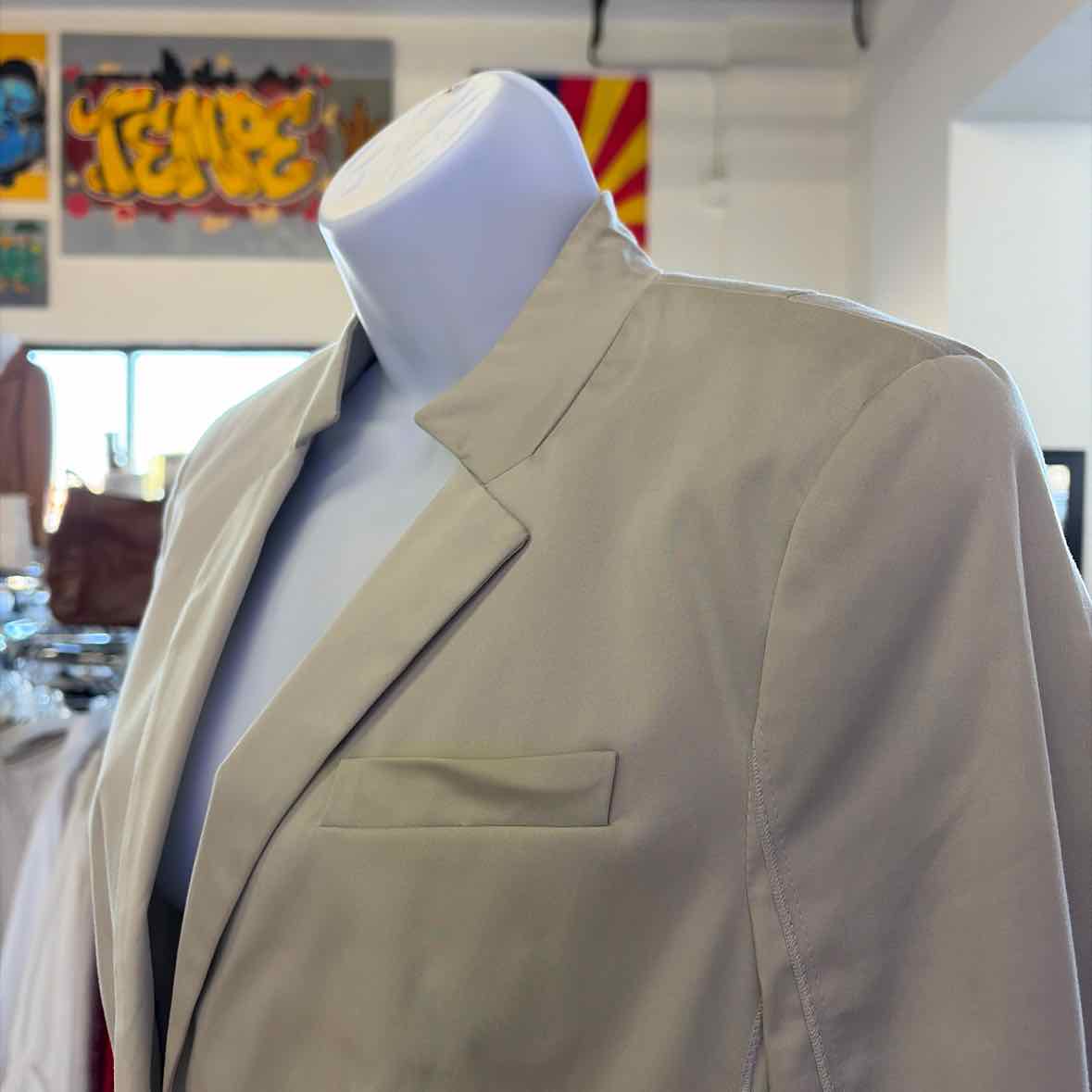 Blacky Dress Size 10 Gray Preloved Blazer