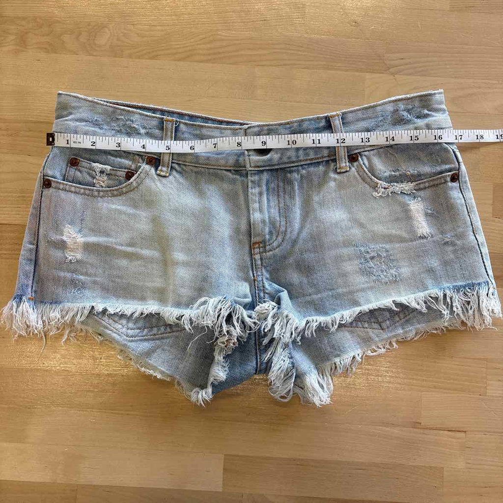 American Eagle Size 2 Blue Shorts