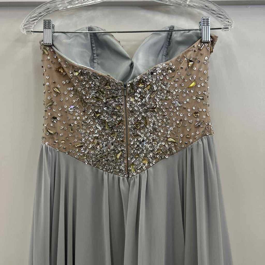Glamour Size 4 Blue Used Dress