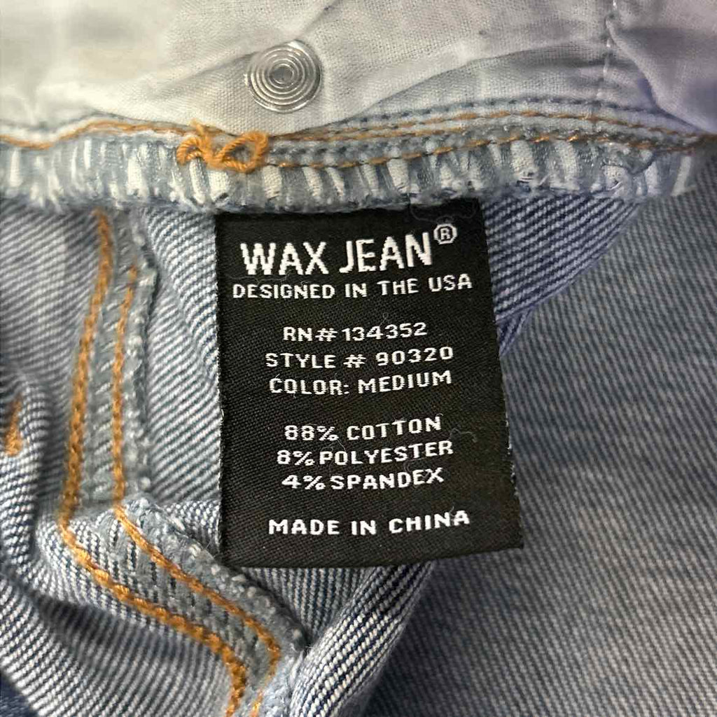 Wax Jean Women Size M Blue Denim Preloved Shorts