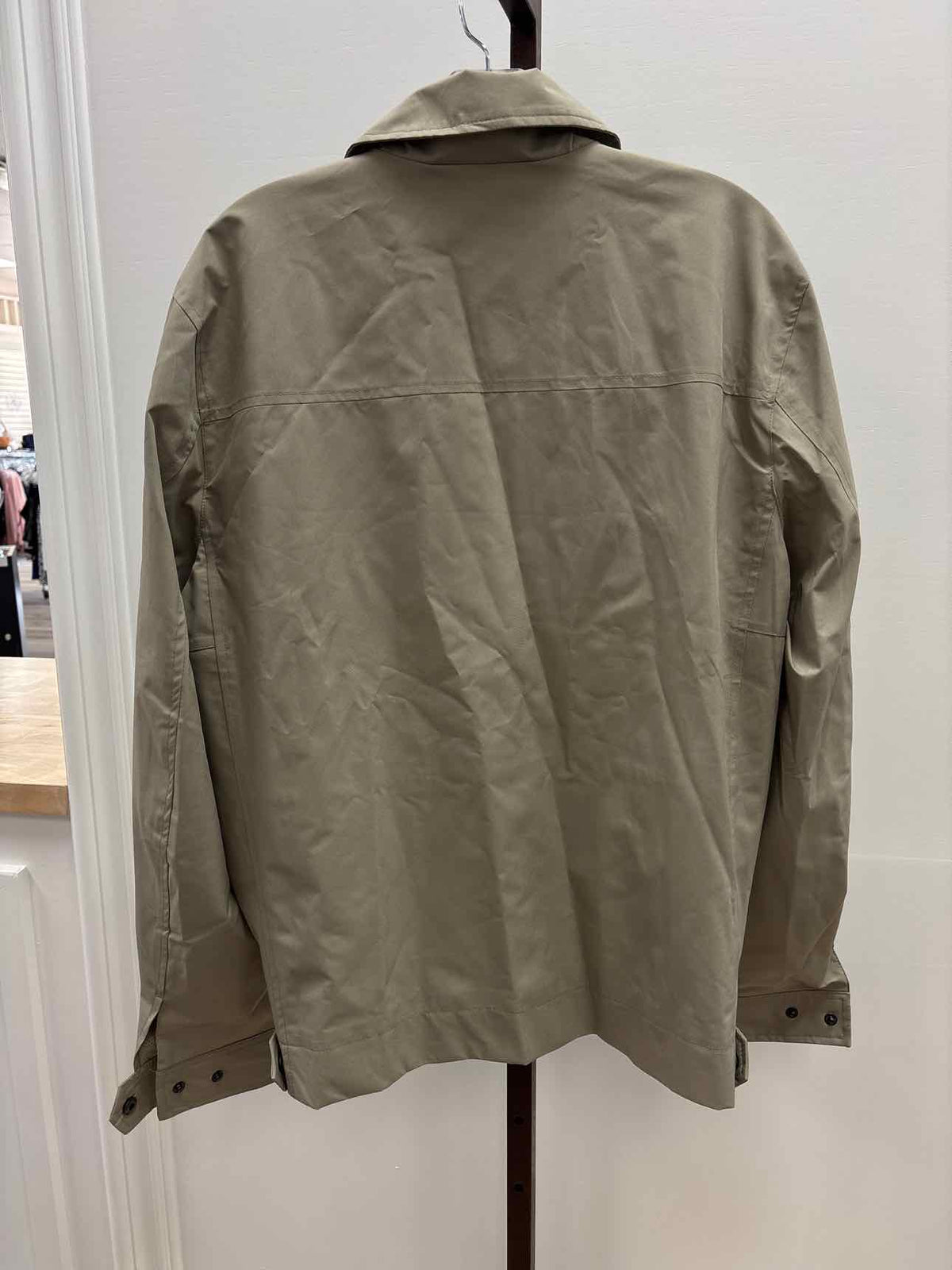 LondonFog Size M Men's Hipster Stretch Water-Resistant Full-Zip Jacket
